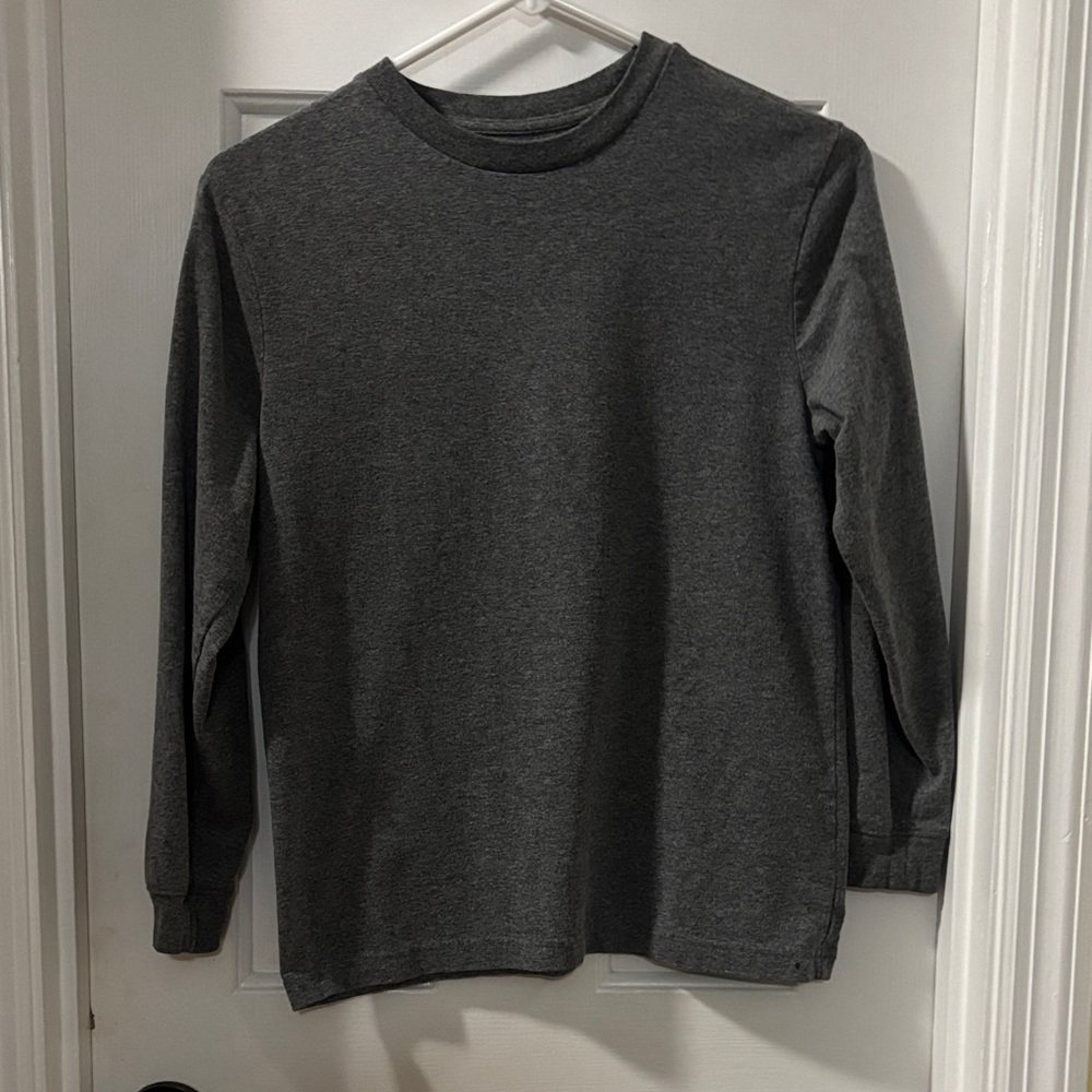 Old Navy Heather Gray Long Sleeve Top
